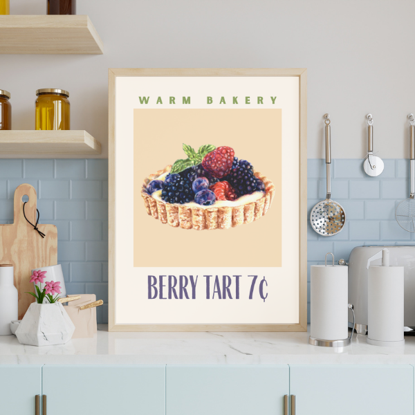 Warm Bakery Posters