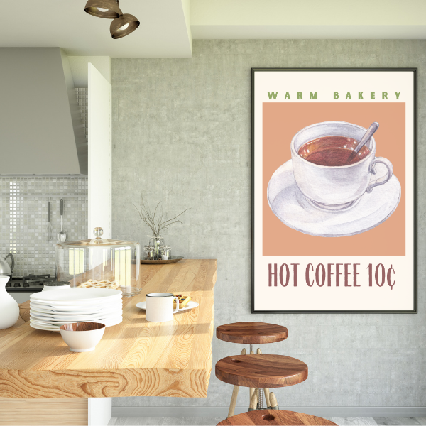 Warm Bakery Posters